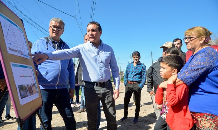 Florencio Varela - Villa Mónica Nueva - Progreso en la pavimentación de calles